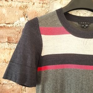 Theory Striped T-shirt Dress